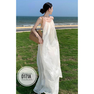 BIGSIZE Đầm maxi hoa D171A