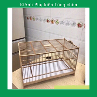 Khung lồng tập lực khuyên nan trúc - khung tự ráp 50*25*30 bền đẹp, chắc chắn