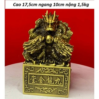 Ấn rồng bằng đồng cao cấp MS76