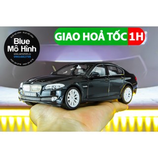 Xe mô hình sedan BMW 5 series 1:24 Xám đen