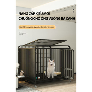 Lồng nuôi thú cưng, chuồng chó mèo nhập khẩu cao cấp, Lồng nuôi chó mèo size lớn, dày dặn chắc chắn