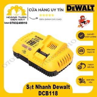 Sạc nhanh dewalt dcb118-hoàng tuấn điện máy