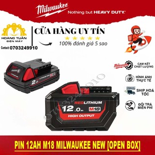 Pin 12ah m18 milwaukee new -hoàng tuấn điện máy