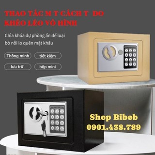 Két Sắt Khoá Số Điện Tử Cao Cấp, Két Sắt Mini Chống Cháy Nổ, Két Sắt Khách Sạn