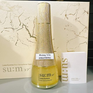 Nước hoa hồng Su:m37 Losec Summa Elixir 150ml/ chai - Tách set - LosecSumma Elixir Skinsoftener