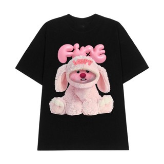Áo thun GẤU JOOPY unisex nam nữ form rộng,thun cotton su 4 chiều co giãn tốt, thấm hút mồ hôi hiệu quả, áo đôi; nhóm
