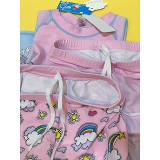 Set/Bộ bơi 3 món cho bé gái