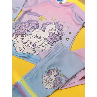 Set/Bộ bơi 3 món cho bé gái
