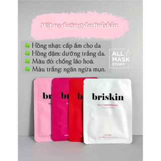 [DUTY FREE] MẶT NẠ BRISKIN SẴN ĐỦ CÁC MÀU