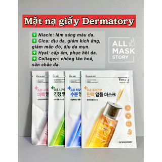 [DUTY FREE] MẶT NẠ DERMATORY AMPOULE SHOT MASK SẴN 3 LOẠI