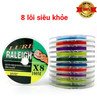 Dù lure dây câu cá chuyên lure x8 siêu mịn 8 lõi siêu khỏe x1