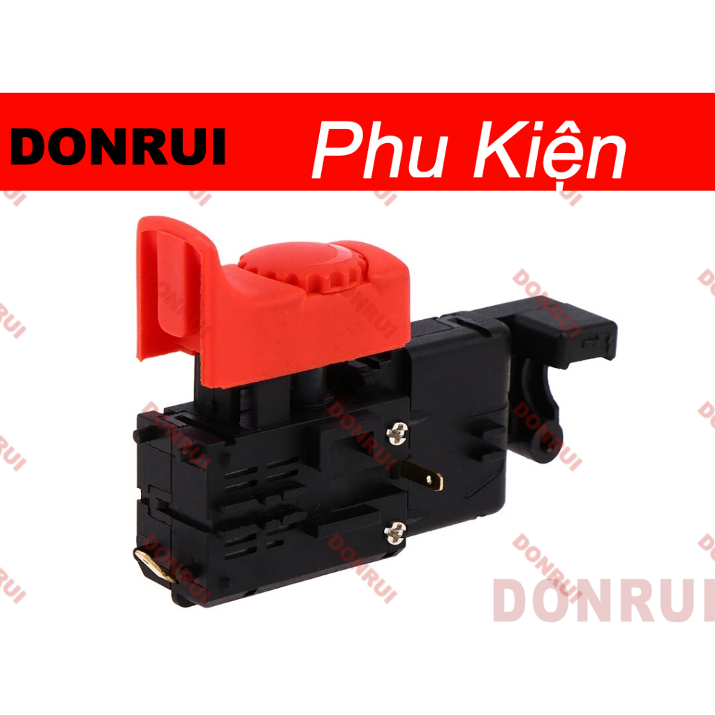 CÔNG TẮC MÁY KHOAN BOSCH GSB16RE 1607200270 ổ than kèm đảo chiều khoan 16RE