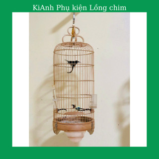  khung lồng hút mật tròn cao 5vanh sỉze 21 nan xit. khoảng cách nan 1cm  nuôi được các loại chim nhỏ 