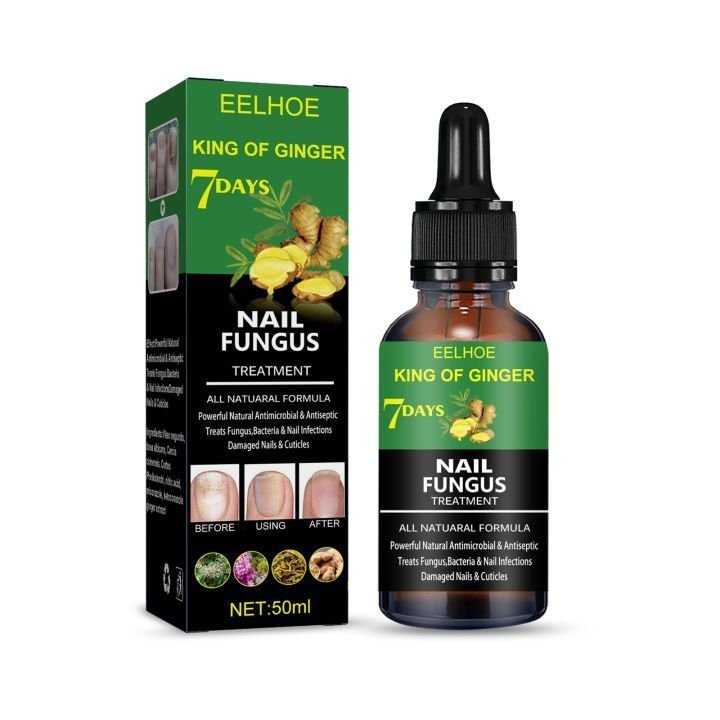 Tinh Chất Dứt Điểm Nấm Móng, Thối Móng Eelhoe Nail Fungus Ginger - Tinh Chất Gừng Già Thành Phần Thảo Dược Phục Hồi