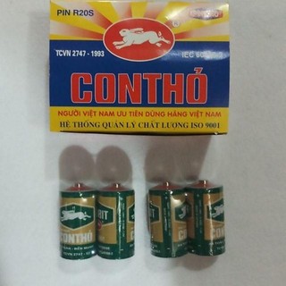 [ComBo] 6 Viên Pin Đại Con Thỏ R20S Chính Hãng, 6 Pin Mắt Trâu- Chính Hãng .[TTCA]