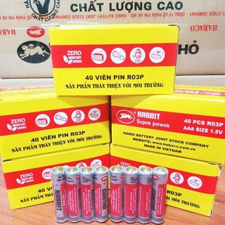 [ComBo] 4 Viên [Pin Đũa] AAA Con Thỏ [Pin Đũa Điều Khiển]. TTBXXX