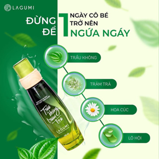 Dung dịch vệ sinh phụ nữ trầu không tràm trà Lagumi giảm viêm, ngứa