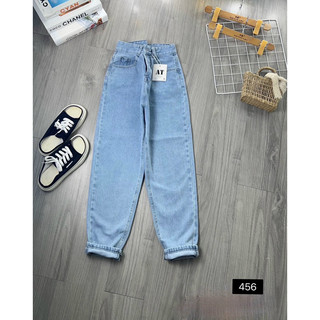 Baggy Jean Nữ Lưng Cao basic