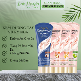 Kem dưỡng da tay nga,kem dưỡng ẩm, dưỡng tay silky hands nga trắng da 80ml