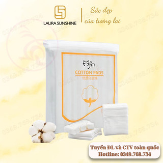 Bông tẩy trang 222 miếng Cotton Pads 3 lớp BTT 222