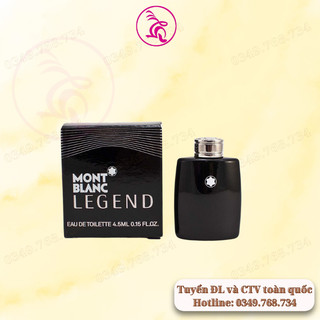 Nước hoa nam mont blanc legend 4.5ml