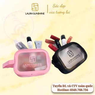 (Quà tặng) Túi Đựng Mỹ Phẩm, Đồ Trang Điểm LAURA SUNSHINE - Túi Đựng Đồ Cá Nhân Du Lịch Chống Thấm Nước