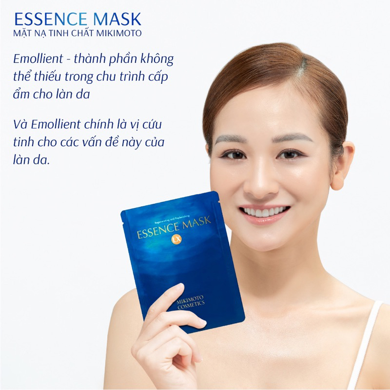 MẶT NẠ TINH CHẤT MIKIMOTO Dưỡng da, giúp da sáng, giảm lão hoá, HỘP 6 MIẾNG