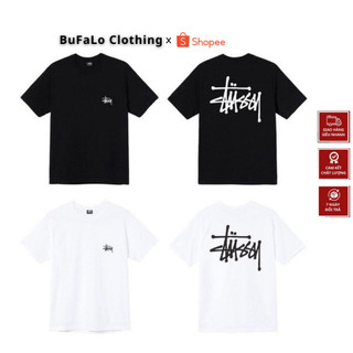 Áo Thun Stussy Bản Mới, Áo Phông Vải Cotton 100% Cao Cấp Định Lượng Vải 250gsm Tay Lỡ Unisex Hot Trend BuFaLo Clothing