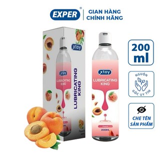 Gel bôi trơn XTOY King 200ml, gen bôi trơn gốc nước giúp bôi trơn quan hệ