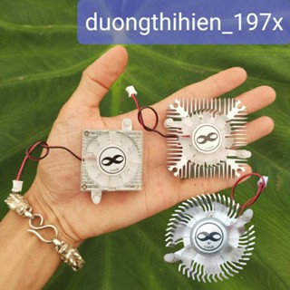 Miếng tản nhiệt có quạt tiện dụng, quạt tản nhiệt vỏ nhôm, máy làm mát, quạt tản nhiệt 12V