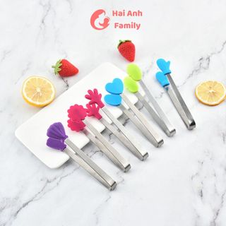 Kẹp gặp thức ăn mini cho bé ăn dặm Hải Anh Family