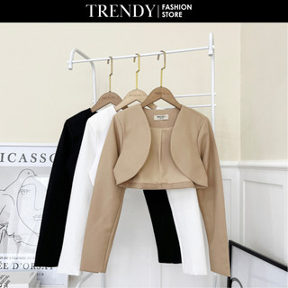 Ao khoác blazer nữ kiểu dáng croptop cách điệu siêu xinh