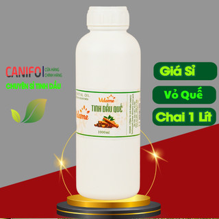 Tinh Dầu Quế Nguyên Chất Canifo Chai 1 Lít Có Kiểm Định, Thơm Phòng, Khử Mùi Hiệu Quả