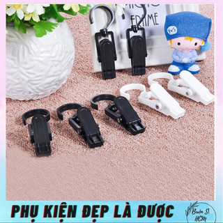 Móc kẹp treo đồ đa năng, kẹp nón, khăn, vớ, chất liệu nhựa cứng cáp , có móc treo. Móc treo đồ đa năng tiện lợi