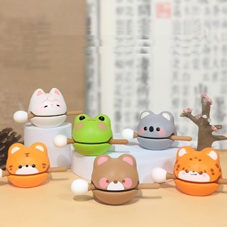 Đồ chơi mõ tụng kinh mini gỏ chuông gỏ mõ giảm stress hình thú cưng cực cute