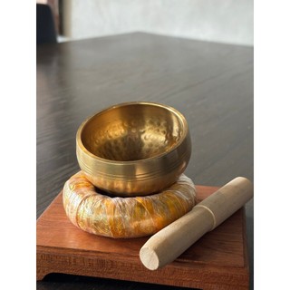 Chuông đồng tụng kinh, chuông xoay nepal đồng, chuông gia trì 8cm