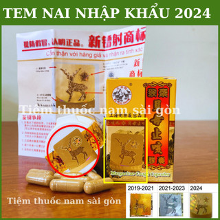 Margaritae cough capsules - ho xuyên bối chỉ khái - tem nai - hộp 30 viên