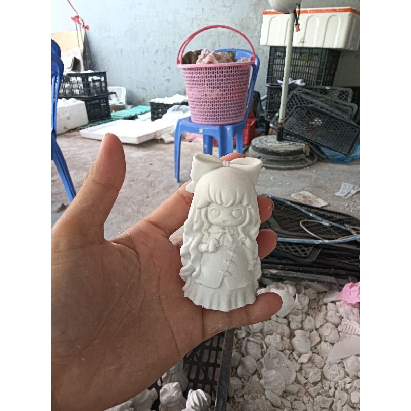 Tượng thạch cao mini dễ thương(ngẫu nhiên) nhiều mẫu