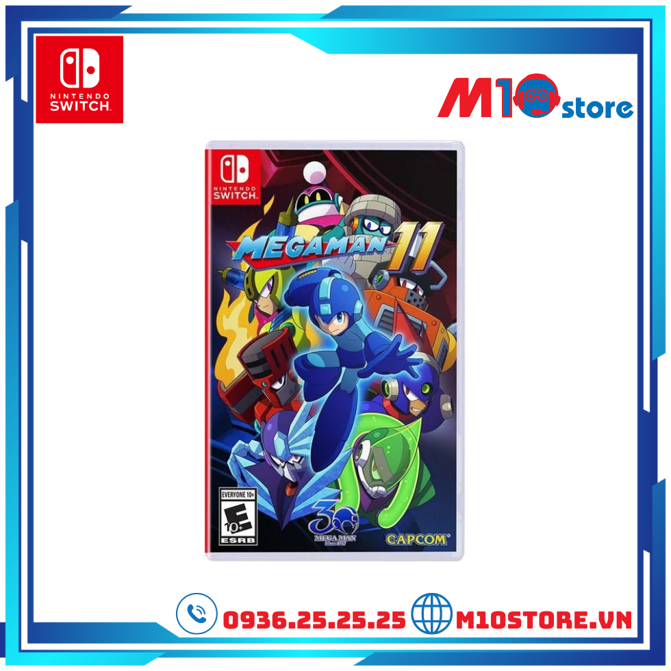 Băng Game Mega Man 11 Nintendo Switch