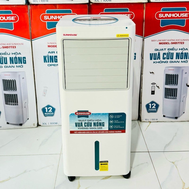 (Mới 100%) Quạt điều hòa, hơi nước Sunhouse SHD7721 mới 100%
