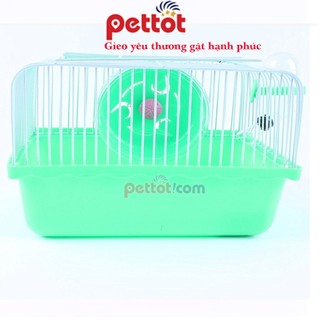 Lồng mini full phụ kiện cho hamster - Pettot