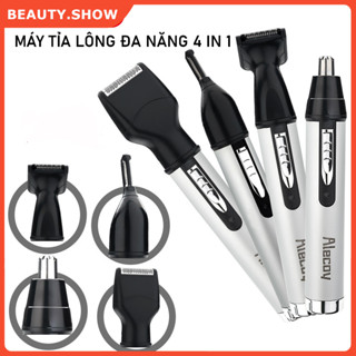 Máy Cạo Lông Mini Không Đau Alecoy Tẩy Lông Mặt Lông Nách Bikini Vùng Kín An Toàn Cho Nam Nữ Máy Cạo Lông Đa Năng 4 In 1