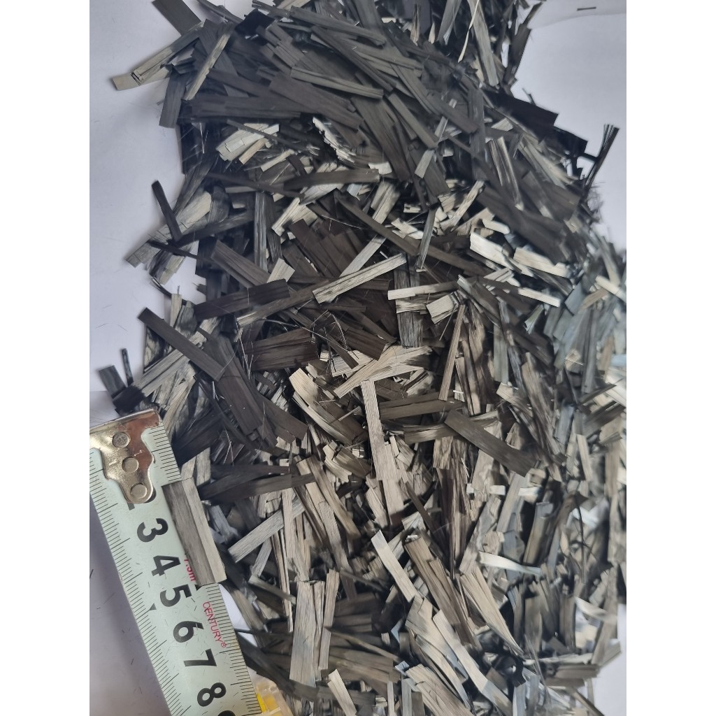 SỢI VỤN CARBON LOẠI MỀM, DÀI 2CM (100gr)