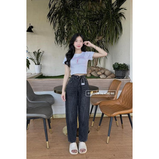 Baggy Jean Nữ Lưng Cao basic