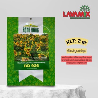 Hạt giống Hướng Dương Tháp Siêu Bông Rado 926 (2g - 5g~80 hạt) hiệu Rạng Đông sinh trưởng khoẻ | Green House