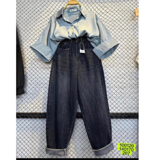 Baggy Jean Nữ Lưng Cao basic