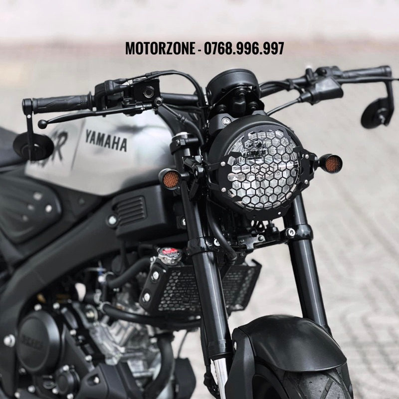 Lưới bảo vệ đèn mẫu tổ ong cho xe Yamaha XSR155/XS155R