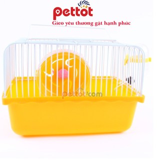 Lồng mini full phụ kiện cho hamster - Pettot
