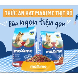 Thức ăn hạt cho chó con / chó lớn Maxime túi 1,5kg