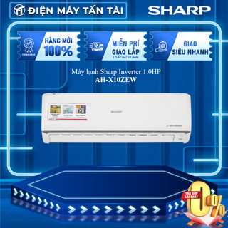 Ah-x10zew - miễn phí công lắp đặt - máy lạnh sharp inverter x10zew